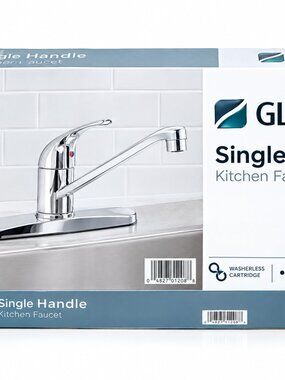 Glacier Bay Kitchen Faucet Single Handle